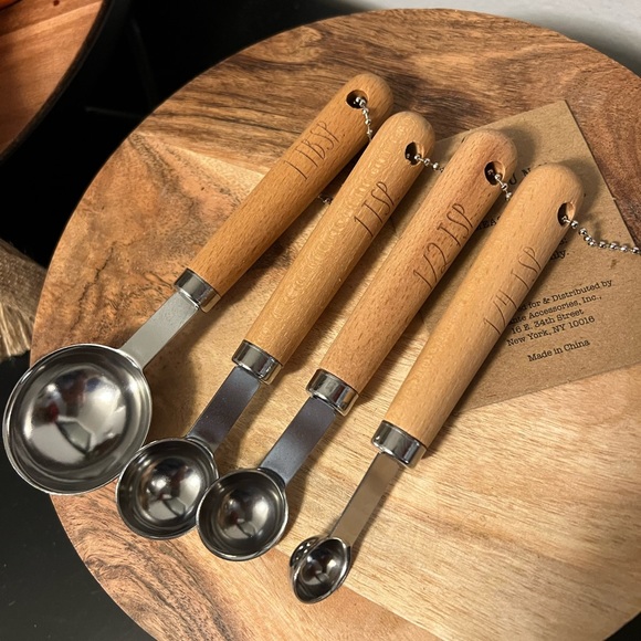 Rae Dunn Measuring Spoon Set New - Picture 5 of 5